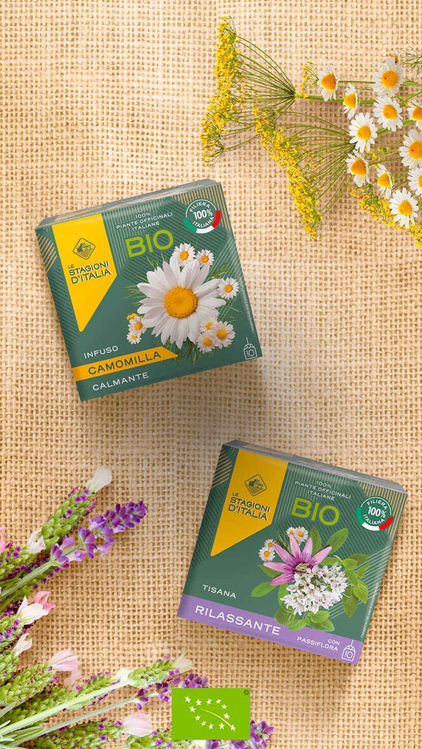 Le Stagioni d'Italia Bio Tisana Rilassante con Passiflora 10 x 2 g