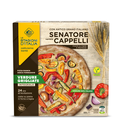 pizza bianca integrale verdure grigliate lestagioniditalia